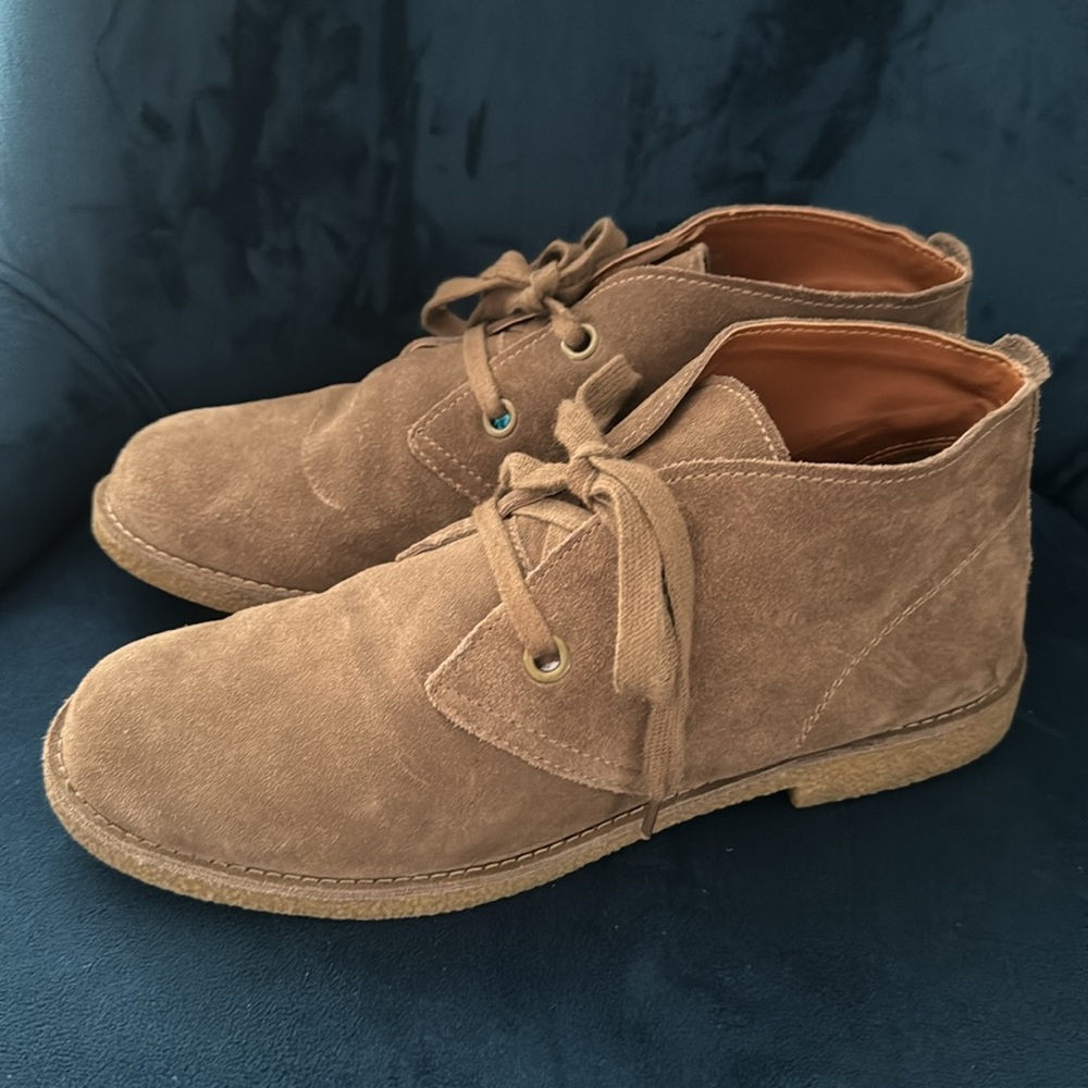 Lucky brand suede boots size 9 EUC